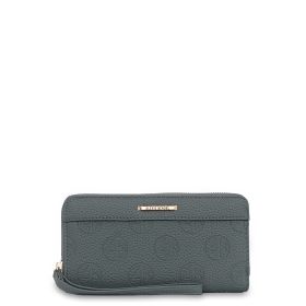 Alexis Bendel Women's Zip Around Wristlet Wallet - Large Capacity Travel Clutch with Card Holders, 2 Cash Pockets and Phone Slot