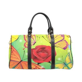 Colorful Vibrant Rose Style Travel Bag