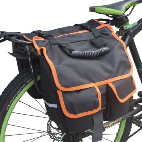 Cross - Border Bicycle Motorcycle After Pack Mountain (Color: Green)