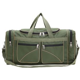 Foldable Sports Oxford Cloth Large Capacity Portable Messenger Bag (Option: Green-30inches)