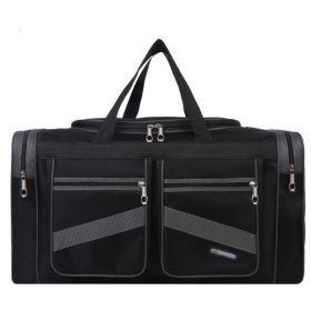 Foldable Large Capacity Tote Travel Bag (Option: Grey-S)