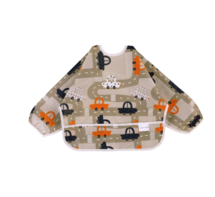 Baby Eating Coverall Waterproof Rice Pocket (Option: ZY0021)