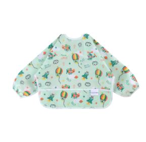 Baby Eating Coverall Waterproof Rice Pocket (Option: ZY0022)