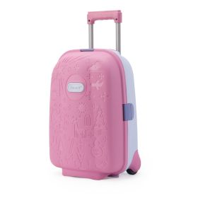16-inch Mini Cartoon Cute Suitcase (Option: Pink-16 Inches)