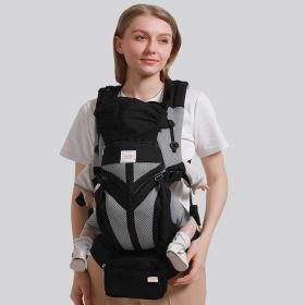Front And Rear Dual-use Baby Carrier For Mother And Baby (Color: black)