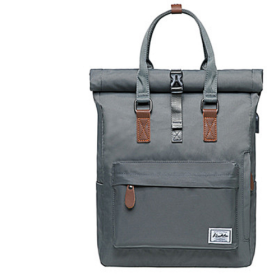 New Casual Backpack Wholesale Men's Hand (Color: Dark Grey)
