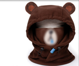 Ski Protection Helmet Hat Head Cover Brown Bear Rabbit White Bear Cartoon (Option: 11Style)