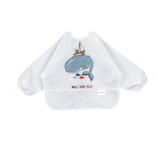 Baby Eating Coverall Waterproof Rice Pocket (Option: ZY0042)