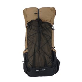 Carry Hiking Bag Outdoor Shoulder Outdoor (Color: Khaki)