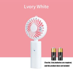 Mini Handheld Fan, USB Desk Fan, Small Personal Portable Table Fan Folding Electric Fan For Travel Office Room Household (Color: White)