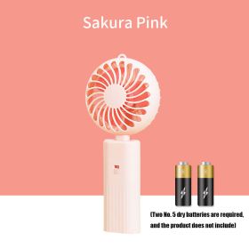 Mini Handheld Fan, USB Desk Fan, Small Personal Portable Table Fan Folding Electric Fan For Travel Office Room Household (Color: Pink)