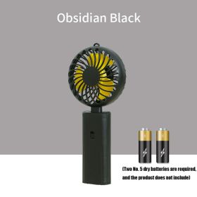 Mini Handheld Fan, USB Desk Fan, Small Personal Portable Table Fan Folding Electric Fan For Travel Office Room Household (Color: black)