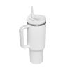 1200ml Stainless Steel Mug Coffee Cup Thermal Travel Car Auto Mugs Thermos 40 Oz Tumbler with Handle Straw Cup Drinkware New In