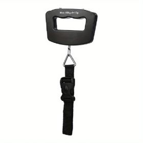 50kg/10g Scale Digital Precise Mini Fish Hook Hanging Scale Flectronic Weight Scale For Travel Household Outdoor; Portable Electronic Luggage Scale (Items: Rope Scale 50KG)