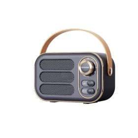Bluetooth Speaker HM11 Classical Retro Music Player Sound Stereo Portable Decoration Mini Speakers Travel Music Player (Color: DW13 Purple blue)