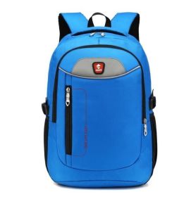 Backpack, Travel Water Resistant School Backpack (Color: Blue)