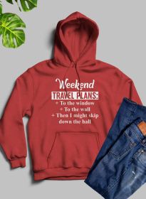 Weekend Travel Plans Hoodie (Color: Mauve)