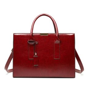 New Famous Designer Brand Bags Ladies PU Leather Handbag Tote Bags For Women Purse Shoulder Bag Travel Casual Handbag Sac a Main (Color: Red)