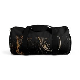 Duffel Bag, Travel Carry-On - Black & Gold / TB7209 (size: small)