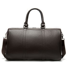 Men's Excursion Bag Large Capacity Portable (Color: Coffee)