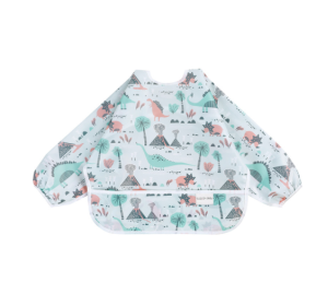 Baby Eating Coverall Waterproof Rice Pocket (Option: ZY0011)